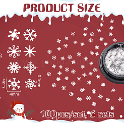 500Pcs Christmas Themed Brass Cabochons&nbsp;MRMJ-UN0001-020B