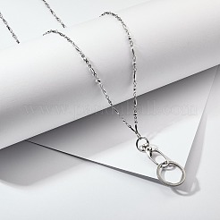 304 Stainless Steel Chains Neck Strap Lanyard&nbsp;HJEW-SW00134