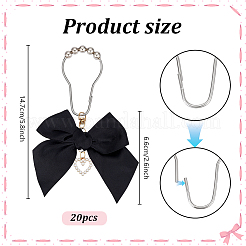 20Pcs Iron Shower Curtain Rings for Bathroom&nbsp;HJEW-PH02202