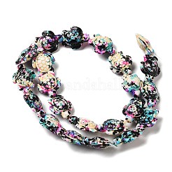 Synthetic Turquoise Dyed Beads Strands&nbsp;X-G-P507-05H