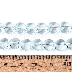 Baking Paint Transparent Glass Beads Strands&nbsp;DGLA-N021-01A-01