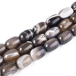 Natural Agate Beads Strands&nbsp;G-N356-02A-02