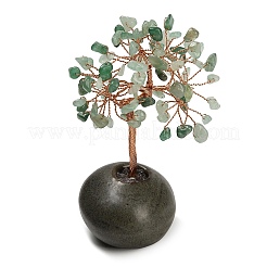 Natural Green Aventurine Chips Tree of Life Display Decorations&nbsp;GG-CBACC2B-01C