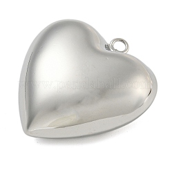 Heart Brass Pendants&nbsp;X-KK-N254-98P