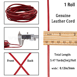 Cowhide Leather Cord&nbsp;WL-WH0008-05A