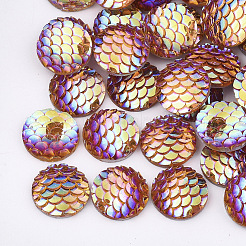 Resin Cabochons&nbsp;CRES-Q191-HA023-11