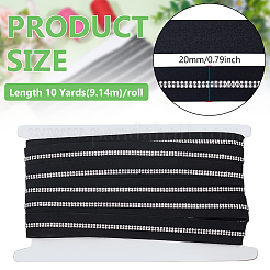 10 Yards Cloth Rhinestone Ribbon&nbsp;OCOR-WH0078-324A