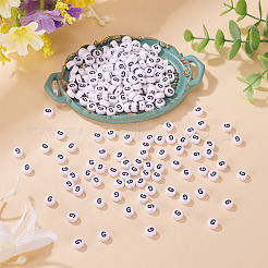 500Pcs Acrylic Beads&nbsp;SACR-TA0001-55G