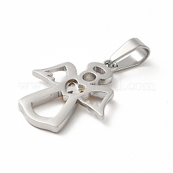 Ion Plating(IP) 304 Stainless Steel Pendants&nbsp;STAS-M321-08GP