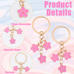 Zinc Alloy Keychain&nbsp;KEYC-WH20004-10B
