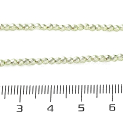 Electroplated Synthetic Non-magnetic Hematite Beads Strands&nbsp;G-C248-D01-2mm-01