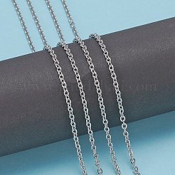 Tarnish Resistant 304 Stainless Steel Cable Chains&nbsp;STAS-O076-09