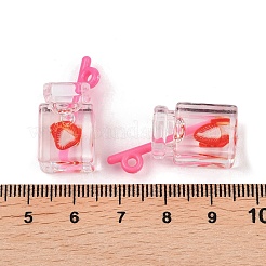 Imitation Drink Epoxy Resin Pendants&nbsp;LS-CRES-XCP0001-34