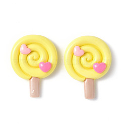 Opaque Resin Cabochons&nbsp;CRES-P023-03