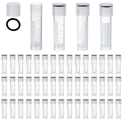 50Pcs Plastic Test Tubes&nbsp;AJEW-GA0008-47