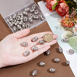 40Pcs Alloy Beads&nbsp;FIND-NB0007-08P