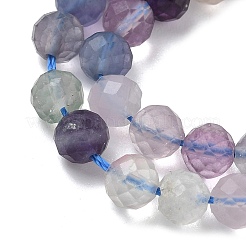 Natural Fluorite Beads Strands&nbsp;G-F717-10