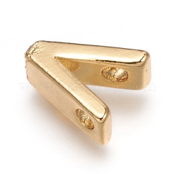 Brass Charms&nbsp;ZIRC-I037-01V-G