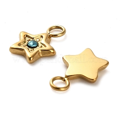 304 Stainless Steel Pendants&nbsp;STAS-H438-02A-G01