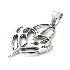 316 Surgical Stainless Steel Pendants&nbsp;STAS-A123-15AS
