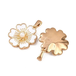 304 Stainless Steel Enamel Pendants&nbsp;STAS-P438-13D-G