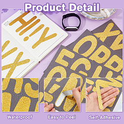 PVC Self Adhesive Stickers&nbsp;STIC-WH0004-51