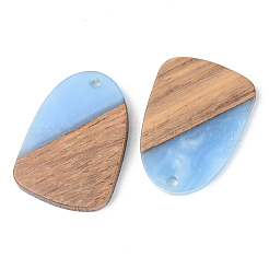 Resin & Walnut Wood Pendants&nbsp;RESI-S389-042A