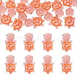 12Pcs Luminous Translucent Resin Sea Animal Cabochons&nbsp;RESI-TA0004-56C