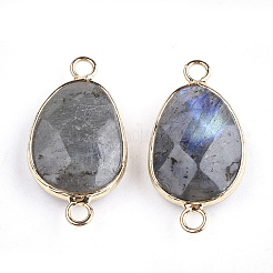 Natural Labradorite Links connectors&nbsp;G-S344-02A
