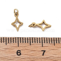 304 Stainless Steel Charms&nbsp;STAS-M111-39G