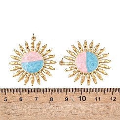 304 Stainless Steel Enamel Pendants&nbsp;STAS-G364-14G