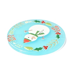 Christmas Theme 3D Printed Resin Pendants&nbsp;RESI-I036-02A