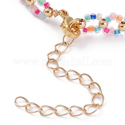 Round Mixed Style Glass Seed Beaded Bracelets&nbsp;BJEW-JB05870
