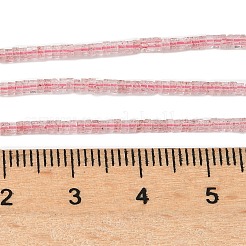 Natural Strawberry Quartz Beads Strands&nbsp;G-G271-G02-1x1.5mm