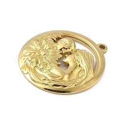 304 Stainless Steel Pendants&nbsp;STAS-D376-31G