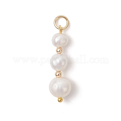 Natural Cultured Freshwater Pearl Pendants&nbsp;PALLOY-JF05145