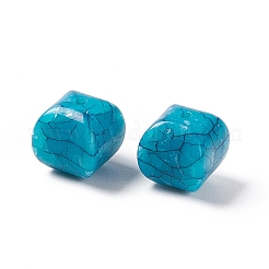 Crackle Opaque Acrylic Beads&nbsp;OACR-C006-10