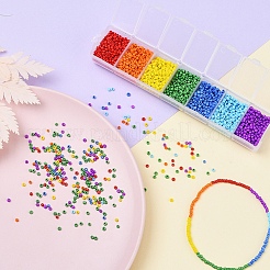 3500Pcs 7 Style 12/0 Glass Round Seed Beads&nbsp;SEED-YW0001-36