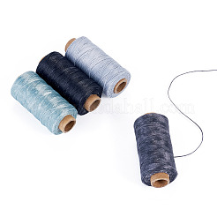 4 Rolls 4 Colors Waxed Polyester Cord&nbsp;YC-TA0001-29A
