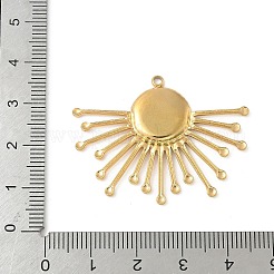 304 Stainless Steel Pendant Cabochon Settings&nbsp;X-STAS-L293-04G