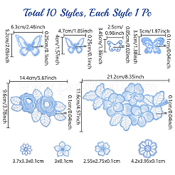 10Pcs 10 Style Lace Embroidery Sewing Fiber&nbsp;DIY-NB0013-85