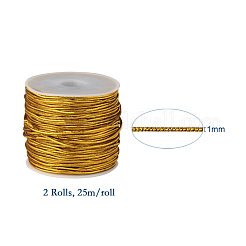 2 Rolls PVC Tubular Synthetic Rubber Cord&nbsp;RCOR-YW0001-02B