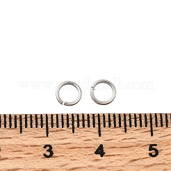 Brass Open Jump Rings&nbsp;KK-B147-03D-P