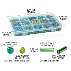 15 Styles Glass Seed Beads&nbsp;SEED-FS0001-29