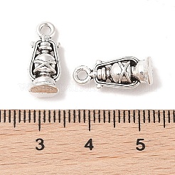 Kerosene Lamp Tibetan Style Alloy Pendants&nbsp;PALLOY-P077-01