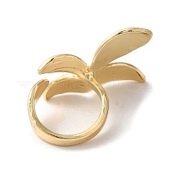 Alloy Open Cuff Rings for Women&nbsp;RJEW-S412-04G-02