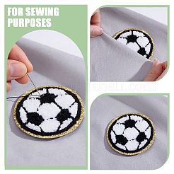 Glitter Trim Towel Embroidery Style Cloth Sew on Ornament Accessories&nbsp;PATC-WH0003-71