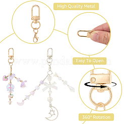 40Pcs 2 Colors Zinc Alloy Swivel Clasps&nbsp;FIND-SP0004-27