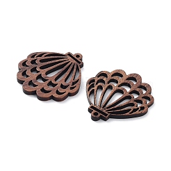 Walnut Wood Laser Cut Pendants&nbsp;WOOD-Q051-05E