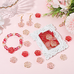 150Pcs 3 Styles Transparent Resin Pearl Beads&nbsp;RESI-PA0001-02A